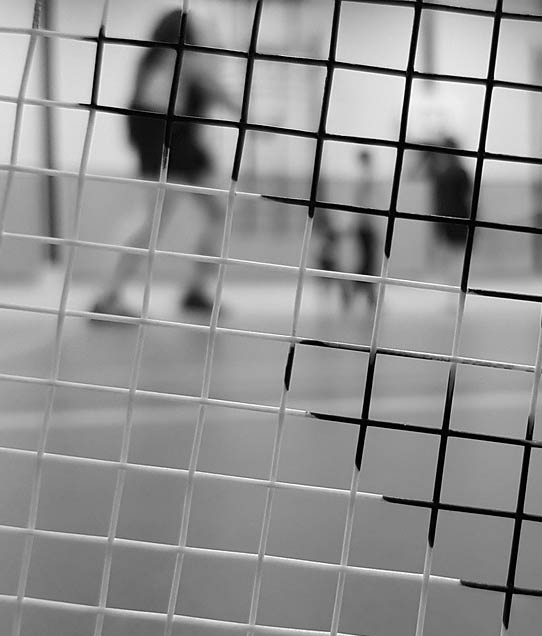 joueurs de badminton