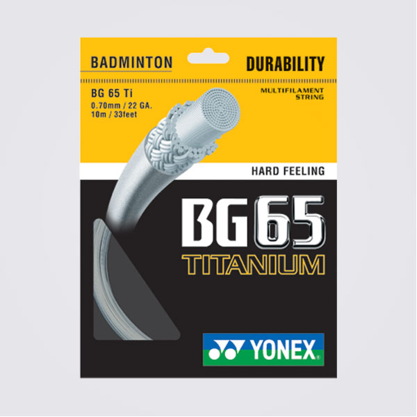 badminton string bg65 titanium